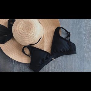 Rubbed Tall Triangle Bikini Top